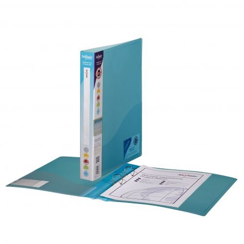 Snopake Superline Ring Binder 2 O Ring A4 25mm Rings Classic Blue (Pack 10) (31588SN)
