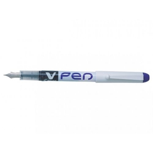 Pilot V Pen Erasable Disposable Fountain Pen Violet (Pack 12) (31781PT)