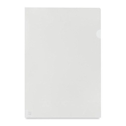 ValueX Cut Flush Folder Polypropylene A4 100 Micron Orange Peel Clear (Pack 100) (33440PF)