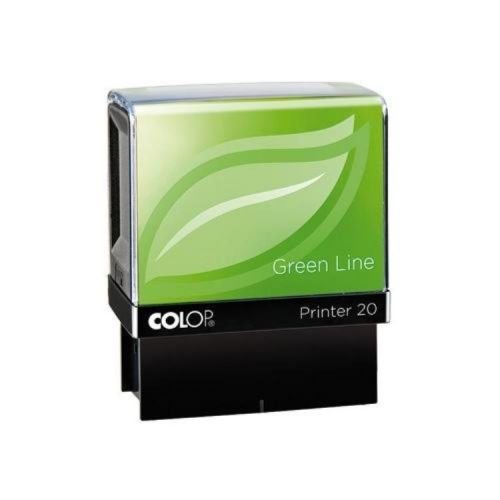 Colop Green Line P20 Self Inking Word Stamp SIGNED UNCHECKED 35x12mm Red Ink (34077CL)