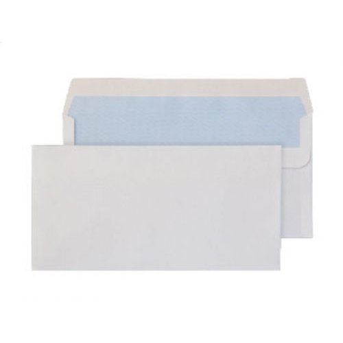 Blake Purely Everyday Wallet Envelope DL Self Seal Plain 80gsm White (Pack 50) (35141BL)