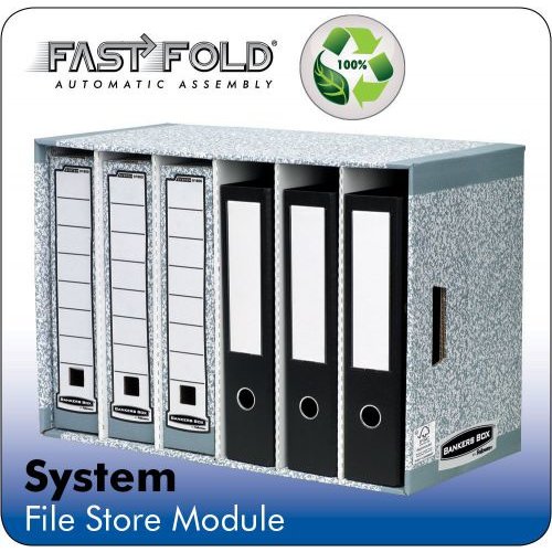 Fellowes Bankers Box System Filestore Module Board Grey (Pack 5) 1880 (35214FE)