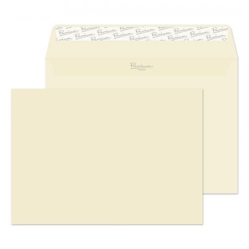 Blake Premium Business Wallet Envelope C5 Peel and Seal Plain 120gsm Cream Wove (Pack 50) (35386BL)