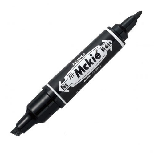 Zebra Mckie Double Ended Bold Permanent Marker (36688ZB)
