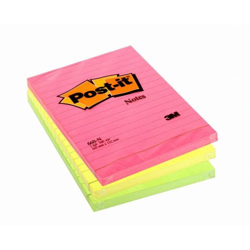 Post it Notes Ruled (38193MM)