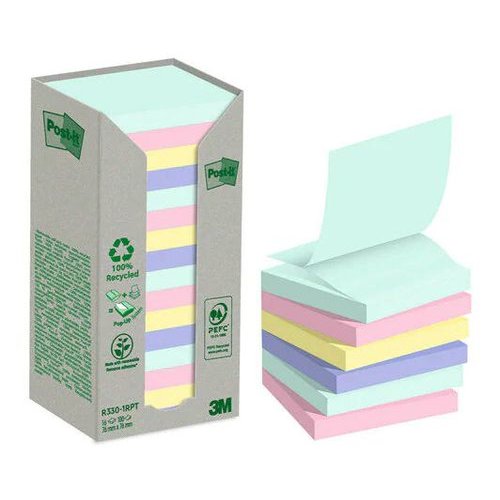 Post it Recycled Z Notes (38907MM)