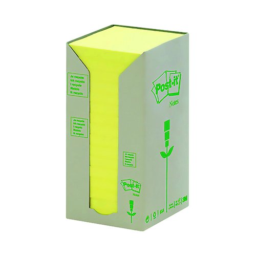 Post it Notes Recycled Tower (3M10065)