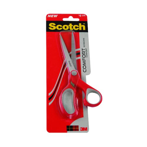 Scotch Comfort Scissors 180mm Stainless Steel Blades 1427 (3M27131)