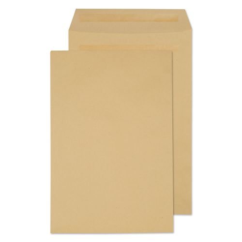 ValueX Pocket Envelope 381x254mm Recycled Self Seal Plain 90gsm Manilla (Pack 250) (40177BL)
