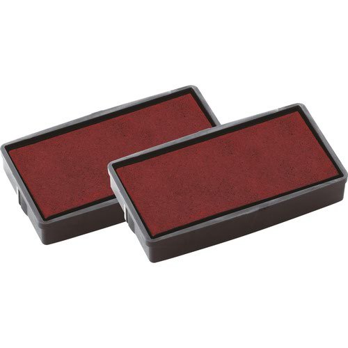Colop E/20 Replacement Stamp Pad Fits C20/P20 Red (Pack 2) E20Rd (40279CL)