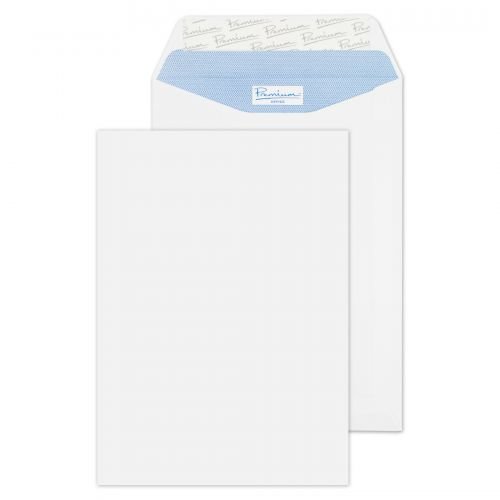 Blake Premium Office Pocket Envelope C5 Peel and Seal Plain 120gsm Ultra White (Pack 500) (40282BL)