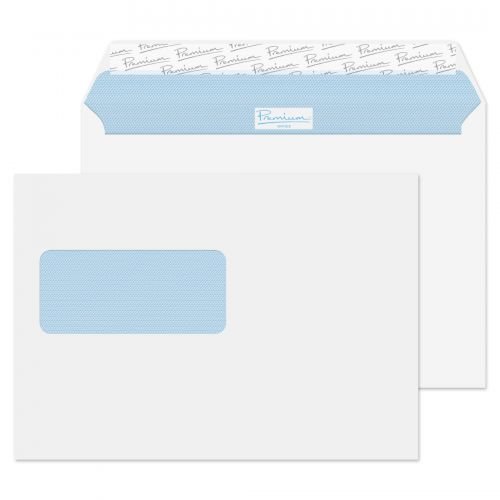 Blake Premium Office Wallet Wndw P&S Ultra White Wove C5 120gsm (40436BL)