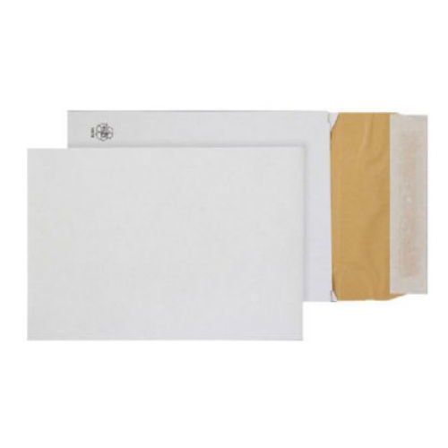 Blake Purely Packaging Padded Gusset Eco Cushion Envelope C5 Peel and Seal 50mm Gusset 140gsm White (Pack 100) (40765BL)