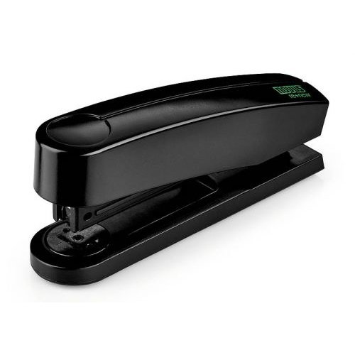 NOVUS B 2 renew Half Strip Stapler Plastic 25 Sheet Black (40933PN)