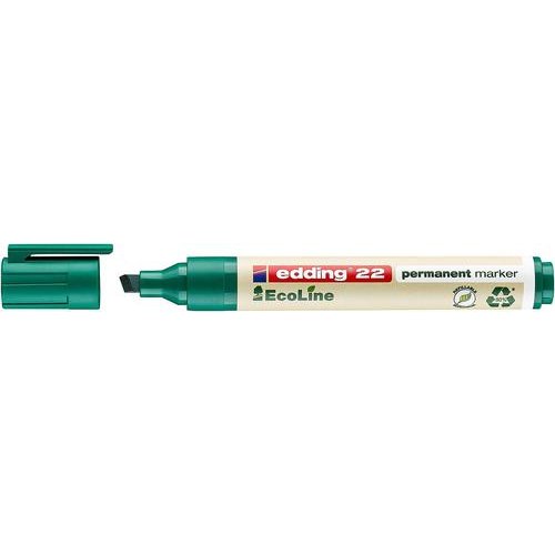 Edding 22 EcoLine Permanent Marker Chisel Tip (41322ED)