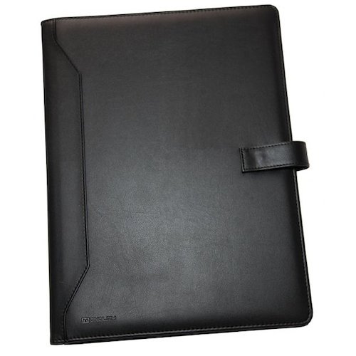 Monolith A4 Conference Folder and Pad Leather Look Black 2900 (41399MN)