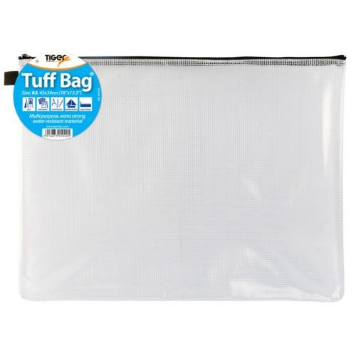 Heavy Duty Waterproof Tuff Storage Bag A3 Assorted Colours (42484TG)