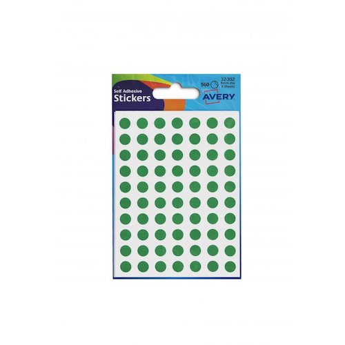 Avery Coloured Label Round (43320AV)