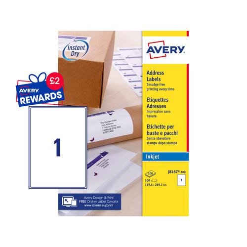 Avery Inkjet Address Label (43656AV)