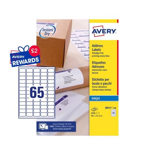 Avery Inkjet Address Label (43775AV)