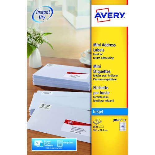 Avery Inkjet Mini Label (43782AV)