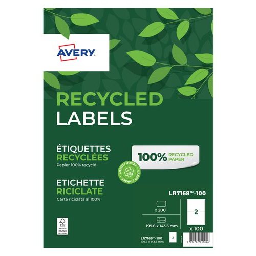 Avery Laser Recycled Address Label (44706AV)
