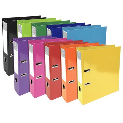 Iderama Lever Arch Files Pressboard 70mm Spine A4 Assorted (47104EX)