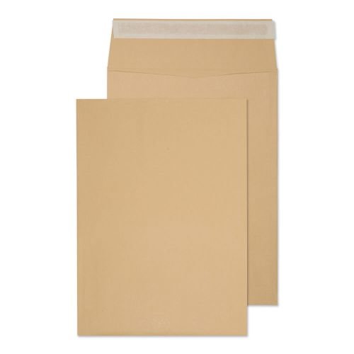 Blake Purely Packaging Pocket Gusset Envelope 406x305x30mm Peel and Seal 25mm Gusset 140gsm Manilla (Pack 125) (48462BL)