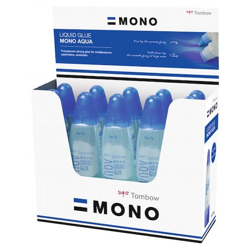 Tombow MONO Aqua Liquid Glue With Two Tips (48637TW)