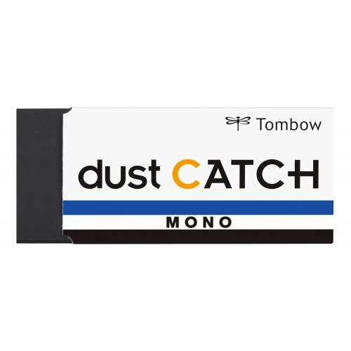 Tombow MONO Dust Catch Eraser Black with Sleeve (48812TW)