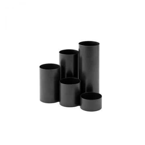 Jalema Resolution Tidy Tubes 5 Compartments Black (50786PL)