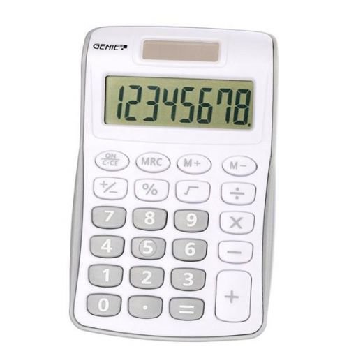 Genie 120B 8 Digit Pocket Calculator (51591GN)