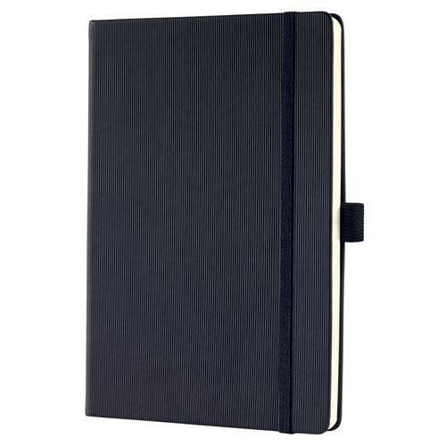 Sigel Conceptum Notebook Hard Cover 80gsm Ruled and Numbered 194pp PEFC A5 Black (54279SG)