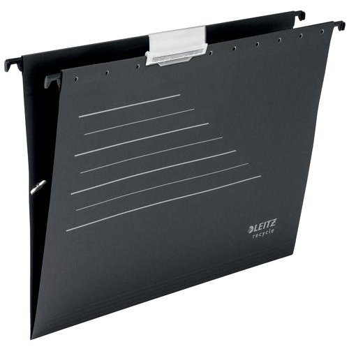 Leitz Alpha Recycled Suspension File V Base Black 19210095 (55535AC)