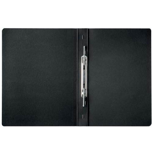 Leitz Recycled Spiral Clip File A4 Black (Pack of 10) 39050095 (55542AC)