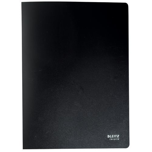Leitz Recycled Polypropylene Display Book 40 Pockets A4 Black 46770095 (55612AC)