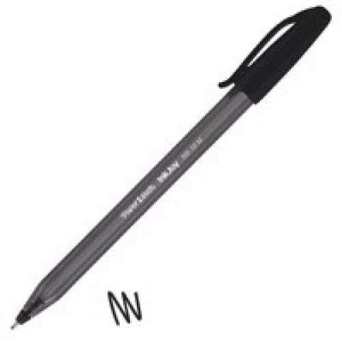 Paper Mate InkJoy 100 Ball Pen Medium 1.0 Tip 0.7mm Line Black (56029NR)