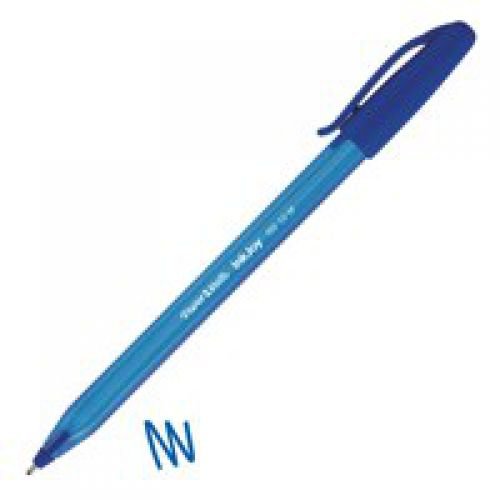 Paper Mate InkJoy 100 Ball Pen Medium 1.0 Tip 0.7mm Line Blue (56036NR)