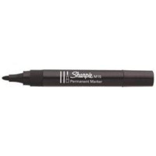 Sharpie M15 Permanent Marker Bullet Tip 2.0mm Line Black (56414NR)