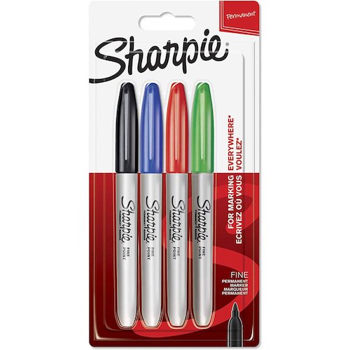 Sharpie Permanent Marker Fine Tip (56722NR)