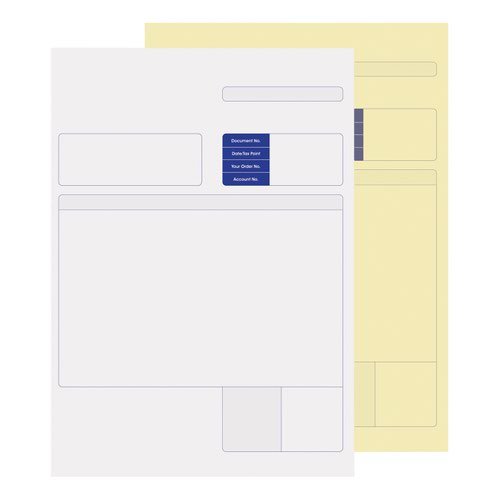 Sage Compatible 2 Part Collated Invoice White/Yellow (Pack 500) SE82 (57093CF)