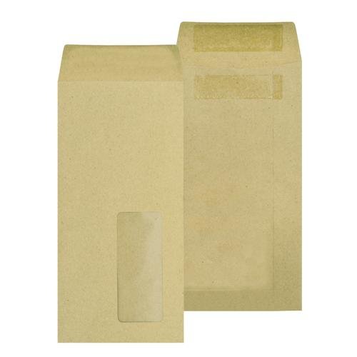 New Guardian Envelopes Pocket Self Seal Window 80gsm DL 220x110mm Manilla (58857BG)