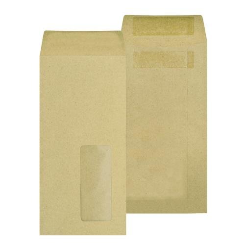 New Guardian Pocket Envelope DL Self Seal Window 80gsm Manilla (Pack 1000) (58857BG)