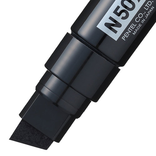 Pentel N50XL Permanent Marker Jumbo Chisel Tip (59039PE)