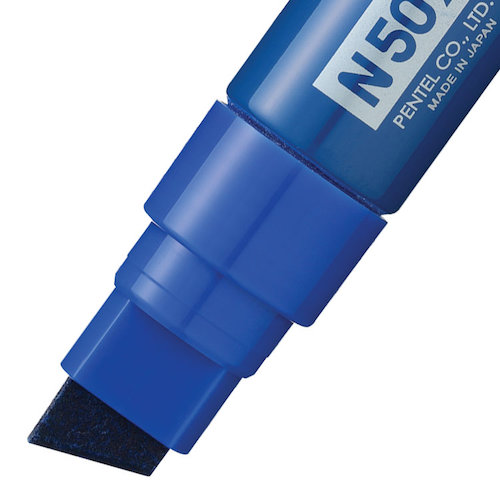 Pentel N50XL Permanent Marker Jumbo Chisel Tip (59053PE)