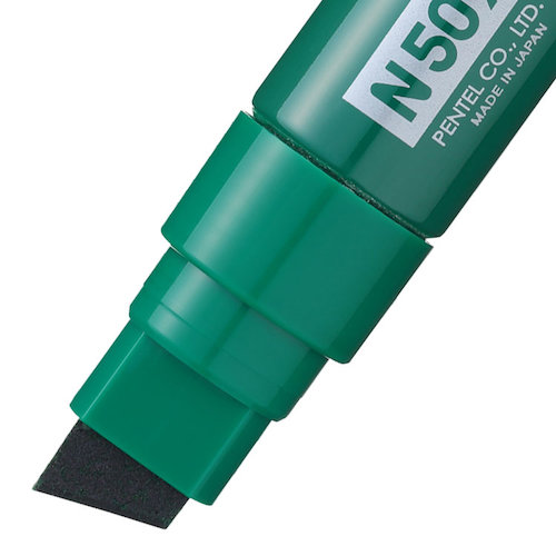 Pentel N50XL Permanent Marker Jumbo Chisel Tip (59060PE)
