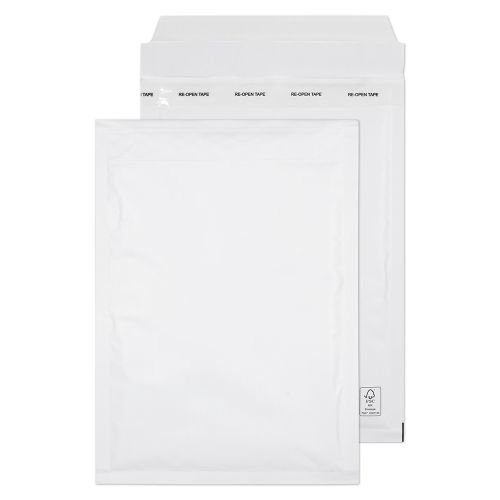 Blake Purely Packaging Padded Bubble Pocket Envelope C5 Plus 260x180mm Peel and Seal 90gsm White (Pack 100) (60222BL)