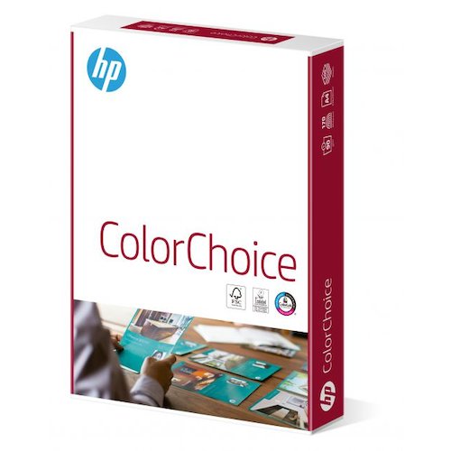 Hewlett Packard HP Color Choice Paper Smooth FSC Colorlok 90gsm A4 White (60712PC)