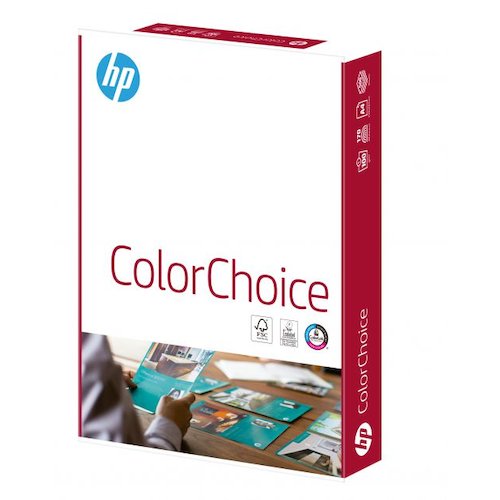 Hewlett Packard HP Color Choice Paper Smooth FSC Colorlok 100gsm A4 White (60719PC)