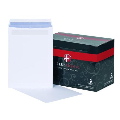 Plus Fabric Pocket Envelope Peel and Seal Easy Open (61251BG)